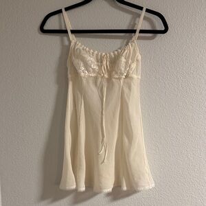 Victoria’s Secret, cream, sheer, night, XS